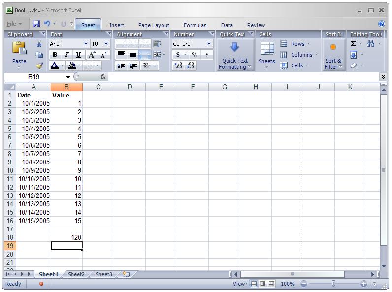 Introducing Excel 12