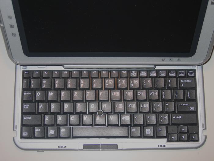 tc1100 Keyboard View