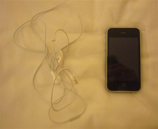 iPhone 3G with Headphones