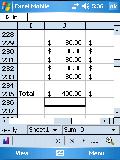 Excel Mobile - Opening a 300K Excel Sheet