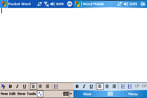 Word Mobile Has Not Changed Much