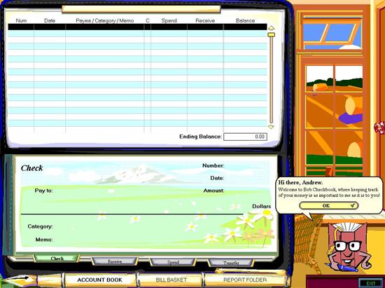 BOB Checkbook